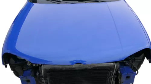 VW Golf 4 Motorhaube Haube Klappe vorne blau LW5Z