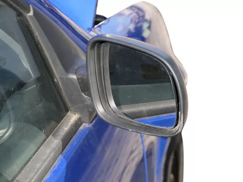 VW Golf 4 Bora manueller Spiegel vorne rechts Außenspiegel schwarz (185166)