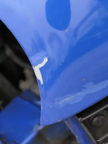 VW Golf 4 1J Kotflügel vorne links blau LW5Z (185173)