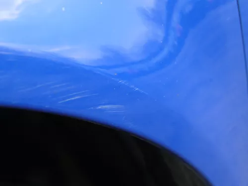 VW Golf 4 1J Kotflügel vorne links blau LW5Z (185173)