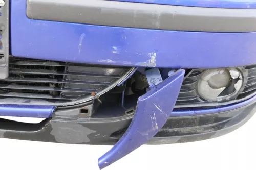 Leon 1M Toledo Stoßstange vorne Stoßfänger Grill blau LS5N (185177)