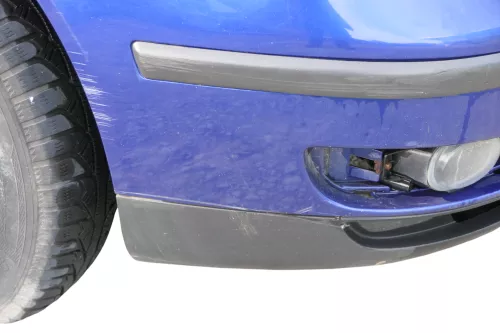 Leon 1M Toledo Stoßstange vorne Stoßfänger Grill blau LS5N (185177)