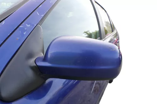 Leon 1M elektrischer Spiegel Außenspiegel links blau LS5N anklappbar
