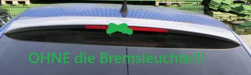 Seat Leon 1M Spoiler für Heckklappe Klappe grau silber LS7N 