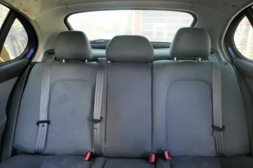 Seat Leon 1M Toledo Sitz Rückbank Sitzfläche Sitze mit 3x Kopfstützen grau