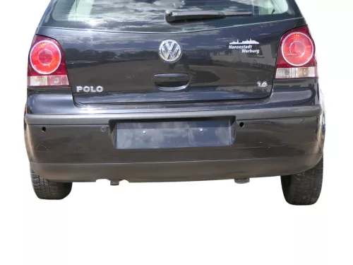 VW Polo 9N 9N3 Stoßstange Heckstoßstange hinten schwarz LC9Z