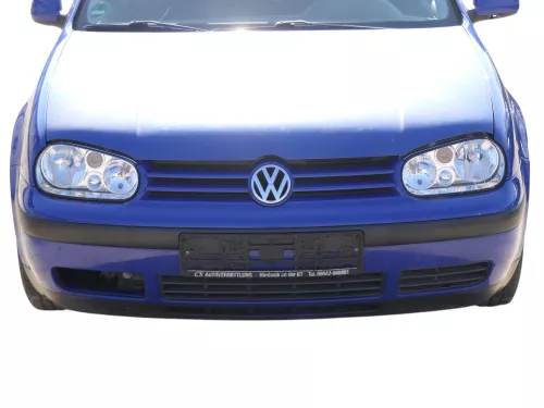 VW Golf 4 1J Stoßstange vorne Stoßfänger vorn blau LA5C