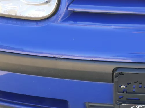 VW Golf 4 1J Stoßstange vorne Stoßfänger vorn blau LA5C (185207)