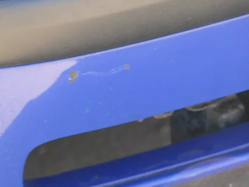 VW Golf 4 1J Stoßstange vorne Stoßfänger vorn blau LA5C (185207)