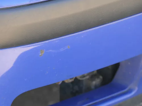VW Golf 4 1J Stoßstange vorne Stoßfänger vorn blau LA5C (185207)
