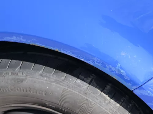 VW Golf 4 1J Kotflügel vorne rechts blau LA5C (185208)