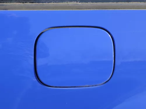 VW Golf 4 Variant Kombi Tankdeckel Deckel Tank Tankverschluß blau LA5C