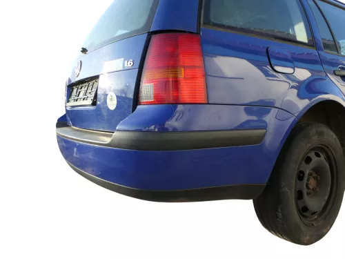 VW Golf 4 Bora Kombi Stoßstange hinten Heckstoßstange Stoßfänger blau LA5C (185211)