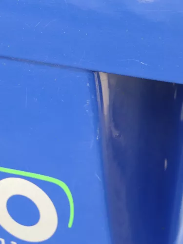 Golf 4 Bora Kombi Variant Heckklappe Klappe Scheibe hinten blau LA5C ohne Anbaut (185212)