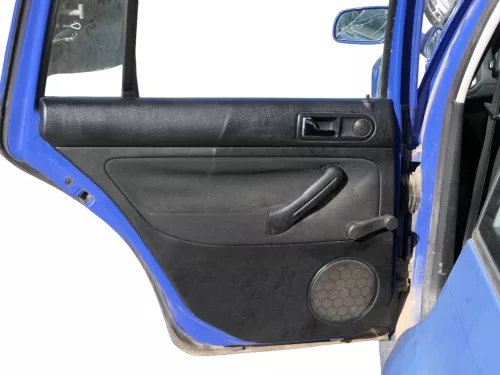 1x VW Golf 4 1J Kombi Türverkleidung Verkleidung Tür hinten links schwarz
