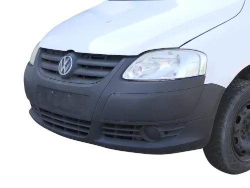 VW Fox 5Z Stoßstange vorne Stoßfänger schwarz mit Grill (185225)