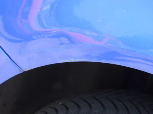 VW Polo 9N Kotflügel vorne links blau LA5F bis ca.Bj.2004 (185248)