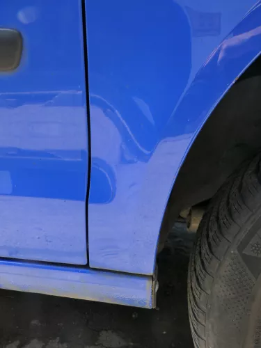 VW Polo 9N Kotflügel vorne rechts blau LA5F bis ca.Bj.2004 (185249)