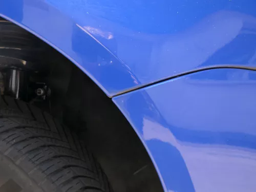 VW Polo 9N Kotflügel vorne rechts blau LA5F bis ca.Bj.2004 (185249)