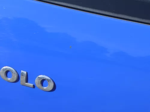 VW Polo 9N3 9N Heckklappe Kofferraumklappe Klappe blau LA5F ohne Anbauteile (185250)