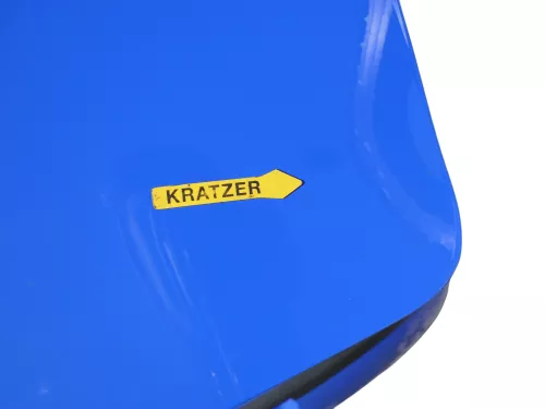 VW Polo 9N3 9N Heckklappe Kofferraumklappe Klappe blau LA5F ohne Anbauteile (185250)