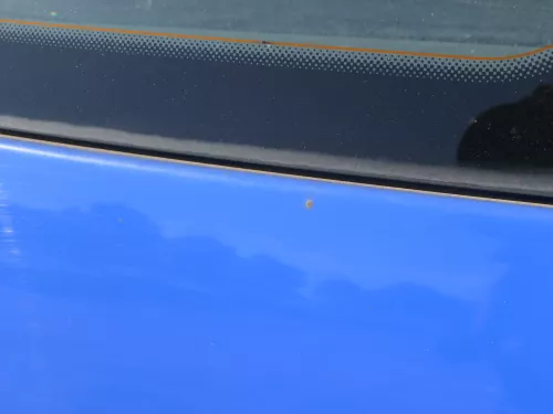 VW Polo 9N3 9N Heckklappe Kofferraumklappe Klappe blau LA5F ohne Anbauteile (185250)