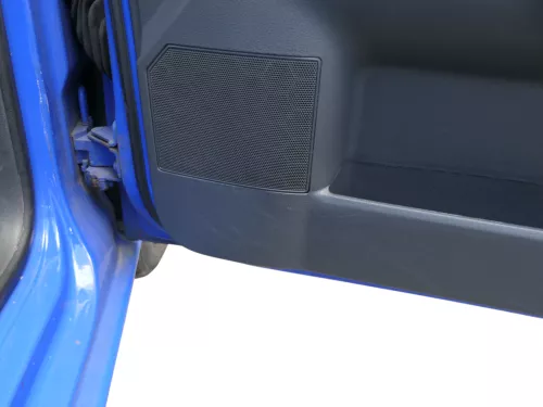 1x VW Polo 9N Türverkleidung Verkleidung Tür vorne rechts 2/3-Türer Griff Öffner (185252)