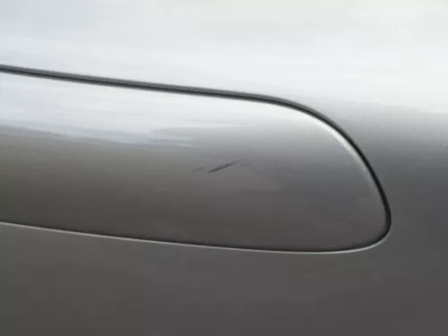 Seat Ibiza 6L Stoßstange Heckstoßstange hinten grau LS7U (185262)