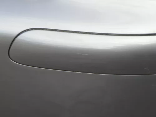 Seat Ibiza 6L Stoßstange Heckstoßstange hinten grau LS7U (185262)