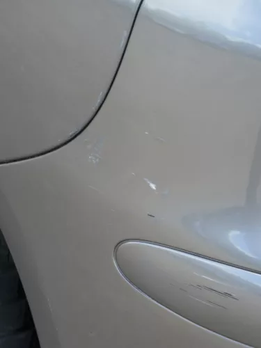 Seat Ibiza 6L Stoßstange Heckstoßstange hinten grau LS7U (185262)