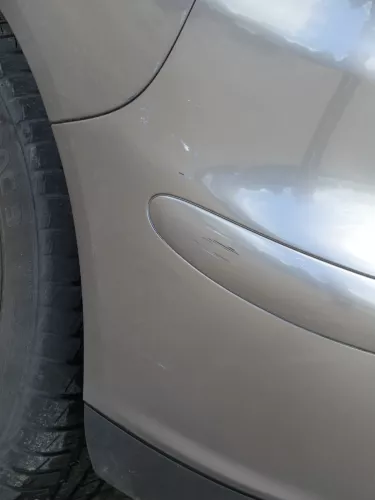 Seat Ibiza 6L Stoßstange Heckstoßstange hinten grau LS7U (185262)