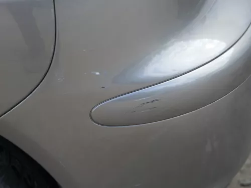 Seat Ibiza 6L Stoßstange Heckstoßstange hinten grau LS7U (185262)