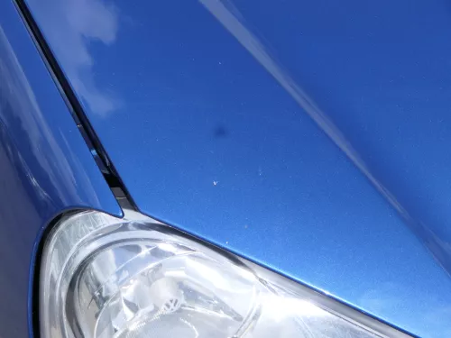 VW Polo 9N3 Cross Motorhaube KLappe vorne blau LA5K (185278)