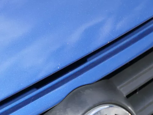 VW Polo 9N3 Cross Motorhaube KLappe vorne blau LA5K (185278)