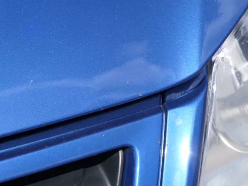 VW Polo 9N3 Cross Motorhaube KLappe vorne blau LA5K (185278)