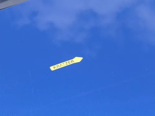 VW Polo 9N3 Cross Motorhaube KLappe vorne blau LA5K (185278)