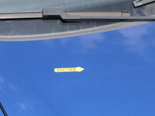 VW Polo 9N3 Cross Motorhaube KLappe vorne blau LA5K (185278)