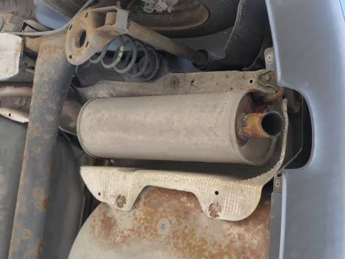 VW Polo 9N Ibiza 6L Auspuff Endschalldämpfer + Mittel hinten 1,6 16V BTS 77kw (185309)