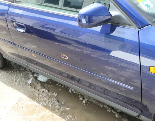 Audi A3 8L Tür Türblatt vorne rechts Beifahrertür blau LZ5K 2/3-Türer (175464)