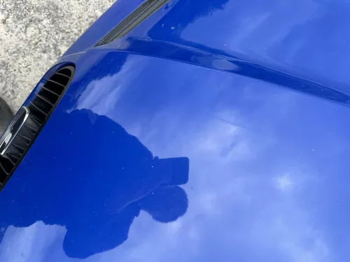 Seat Ibiza 6L Motorhaube Haube Klappe vorne blau LS5G 6L0823031D (180863)