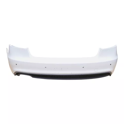 Audi A5 8T Sportback S Line Stoßstange hinten weiß LY9C Facelift PDC Kratzer!