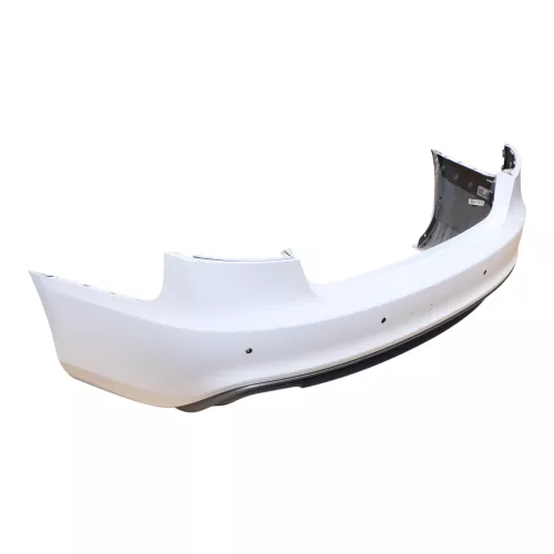 Audi A5 8T Sportback S Line Stoßstange hinten weiß LY9C Facelift PDC Kratzer! (149559)