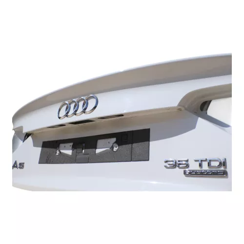 Audi A5 8T Heckklappe Kofferraumdeckel weiß LS9R Facelift ORIGINAL von NEUWAGEN (149561)