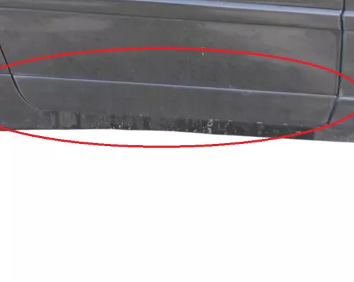 A4 B6 8E Zierleiste Leiste Abdeckung Tür hinten rechts unten schwarz 8E0853970