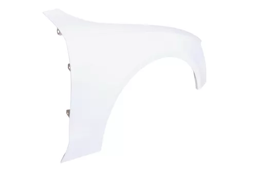 Audi A5 8T Kotflügel vorne rechts weiß LY9C ORIGINAL von NEUFAHRZEUG Delle! (185431)