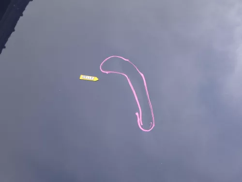 VW Golf 7 5G Motorhaube Haube Klappe vorne blau LH5X 5G0823031J - Delle (185436)