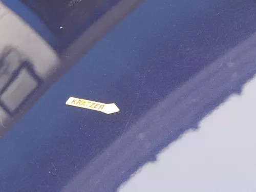 VW Golf 7 5G Motorhaube Haube Klappe vorne blau LH5X 5G0823031J - Delle (185436)