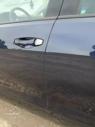 VW Golf 7 5G Tür vorne links Fahrertür 4/5-Türer blau LH5X -ohne Anbauteile (185448)