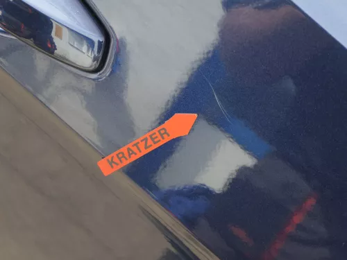 VW Golf 7 5G Tür vorne rechts Beifahrertür 4/5-Türer blau LH5X -ohne Anbauteile (185449)