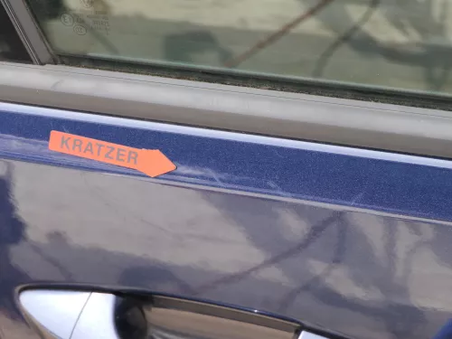 VW Golf 7 5G Tür vorne rechts Beifahrertür 4/5-Türer blau LH5X -ohne Anbauteile (185449)